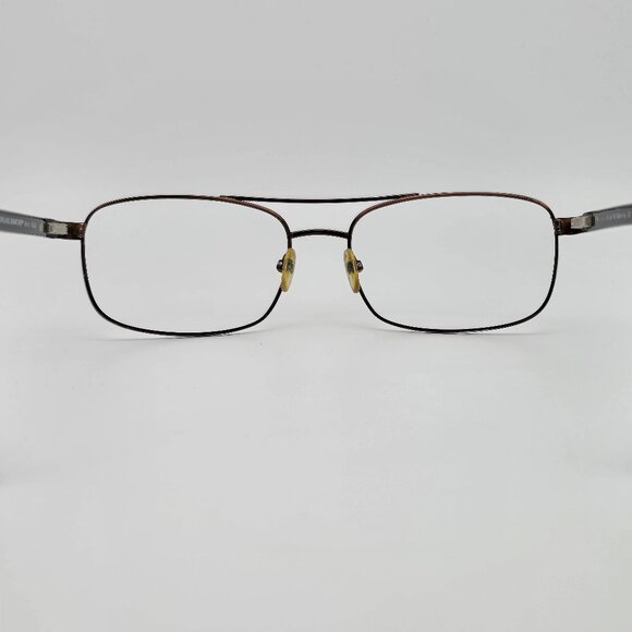 *SOLD* Kirkland Signature Monte 1180458 Brown Aviator Eyeglasses Frame w/ Case - Picture 5 of 15